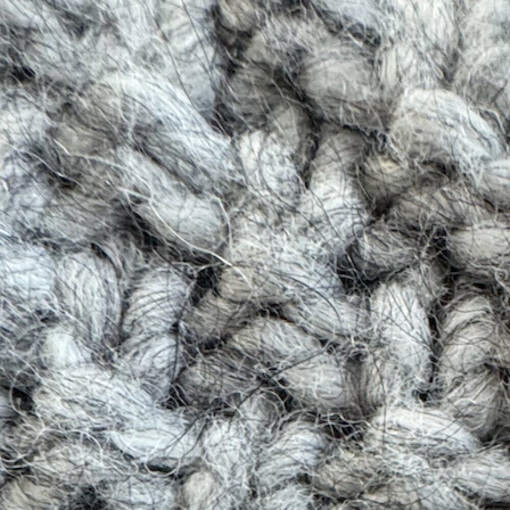 Elsamanda Grey Sweater from Italy Thick Chunky Knit Alpaca Wool blend - Picture 3 of 4